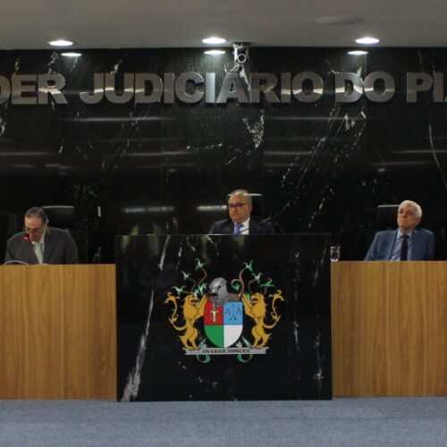 TJPI recebe Ministro Moura Ribeiro do STJ para apresentação do INEF
